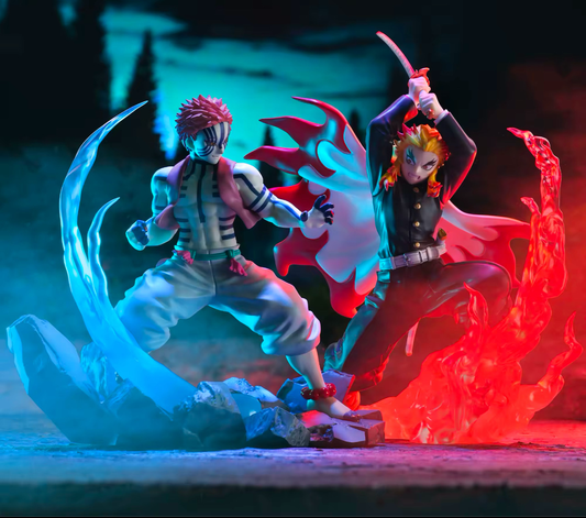 Demon Slayer - BANDAI Original - Rengoku & Akaza