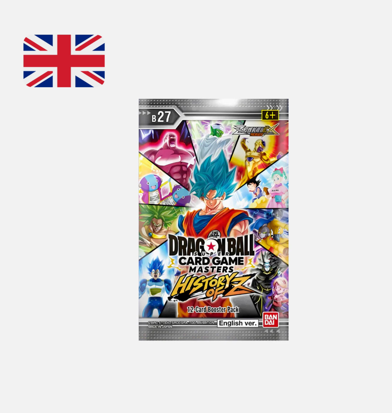 Super Card Game - Masters Zenkai Series Ex Set 10 B27 History of Z Boo Cardify Super Card Game - Masters Zenkai Series Ex Set 10 B27 History of Z Boo Cardify