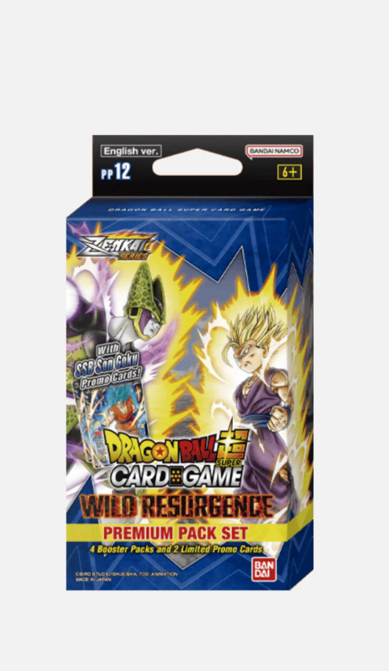 Dragon Ball Wild Resurgence Premium Pack Set BT21 EN