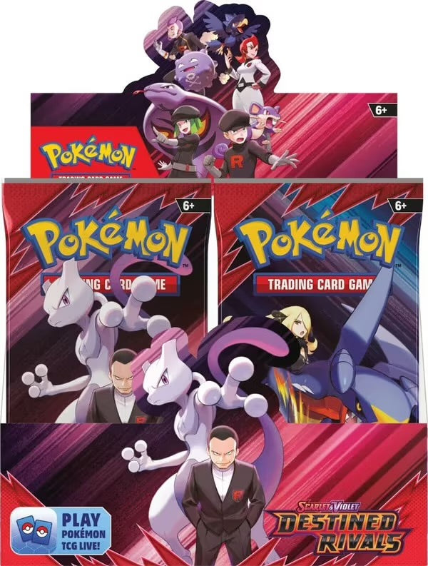 Pokémon Karmesin & Purpur 10 Ewige Rivalen Booster Display (English).