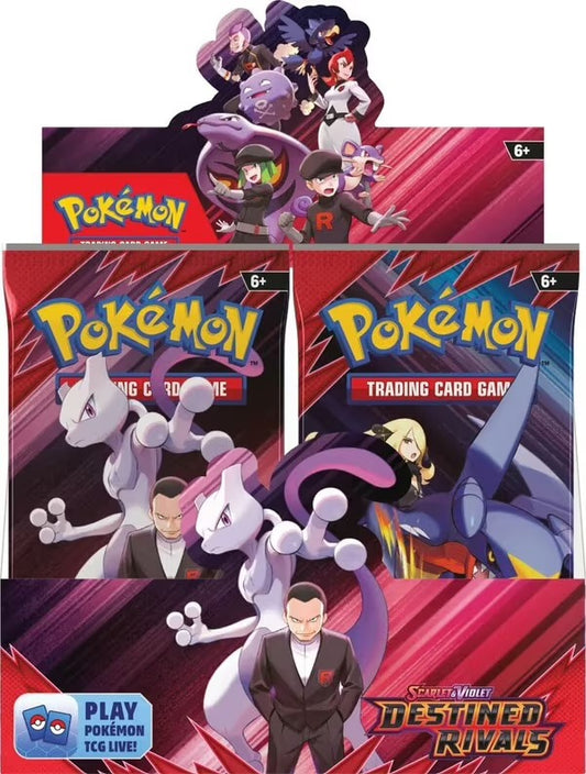 Pokémon Karmesin & Purpur 10 Ewige Rivalen Booster Display (English).