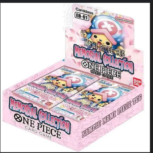 One Piece - Memorial Collection - Booster Display EB01 (englisch)