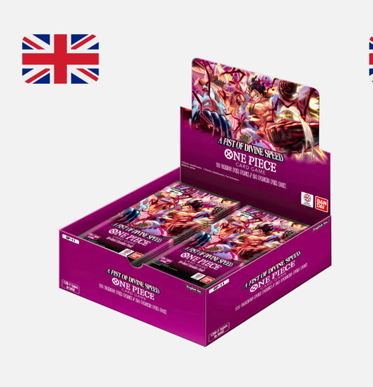 One Piece - A Fist of Divine Speed (OP11) - Booster Display (Englisch)