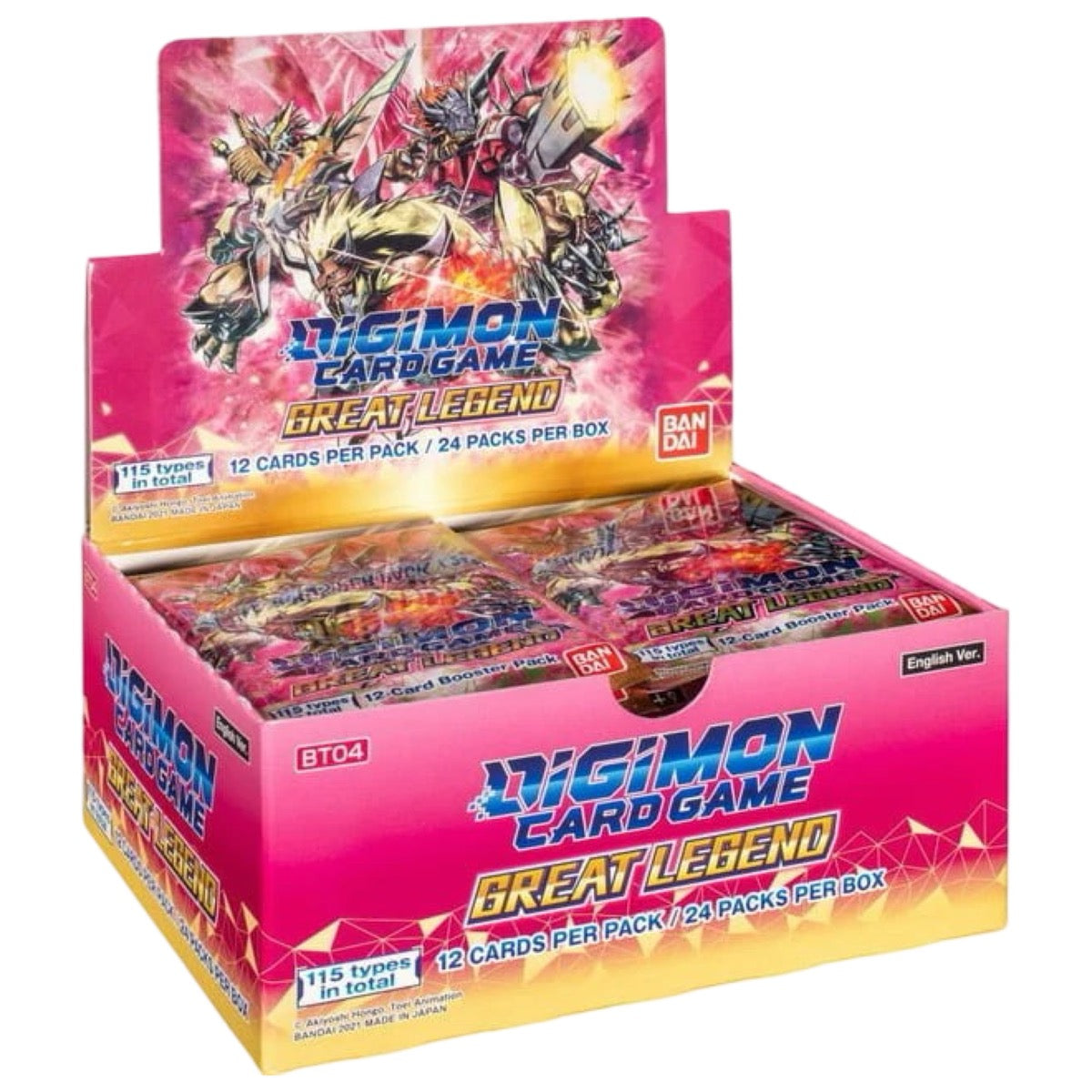 Box Digimon Card Game BTO4 Great Legend (EN)