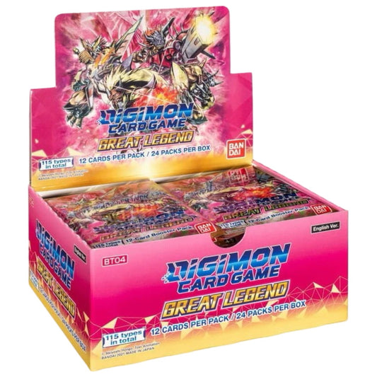Box Digimon Card Game BTO4 Great Legend (EN)