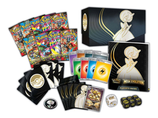 Pokemon ME01 Mega-Entwicklung Top-Trainer-Box Guardevoir (Englisch)