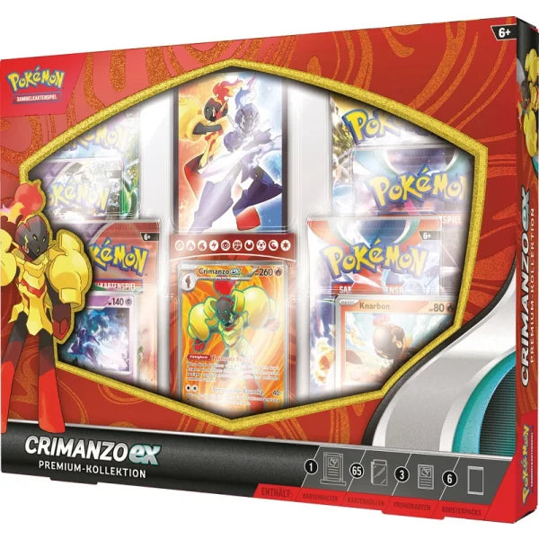 Pokémon TCG: Crimanzo ex - Premium Kollektion (DE)