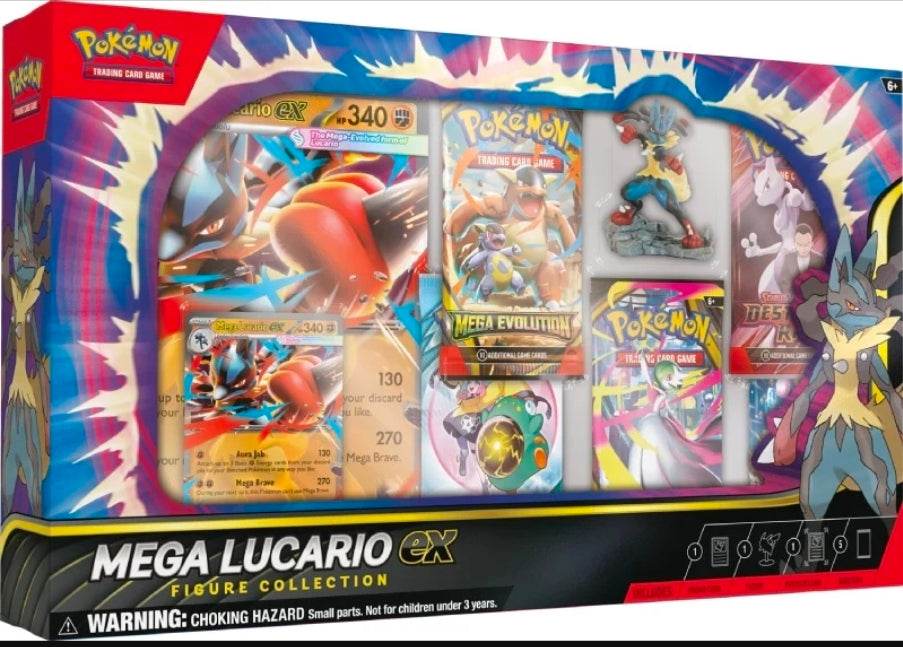 Mega Lucario ex Figure Collection Englisch