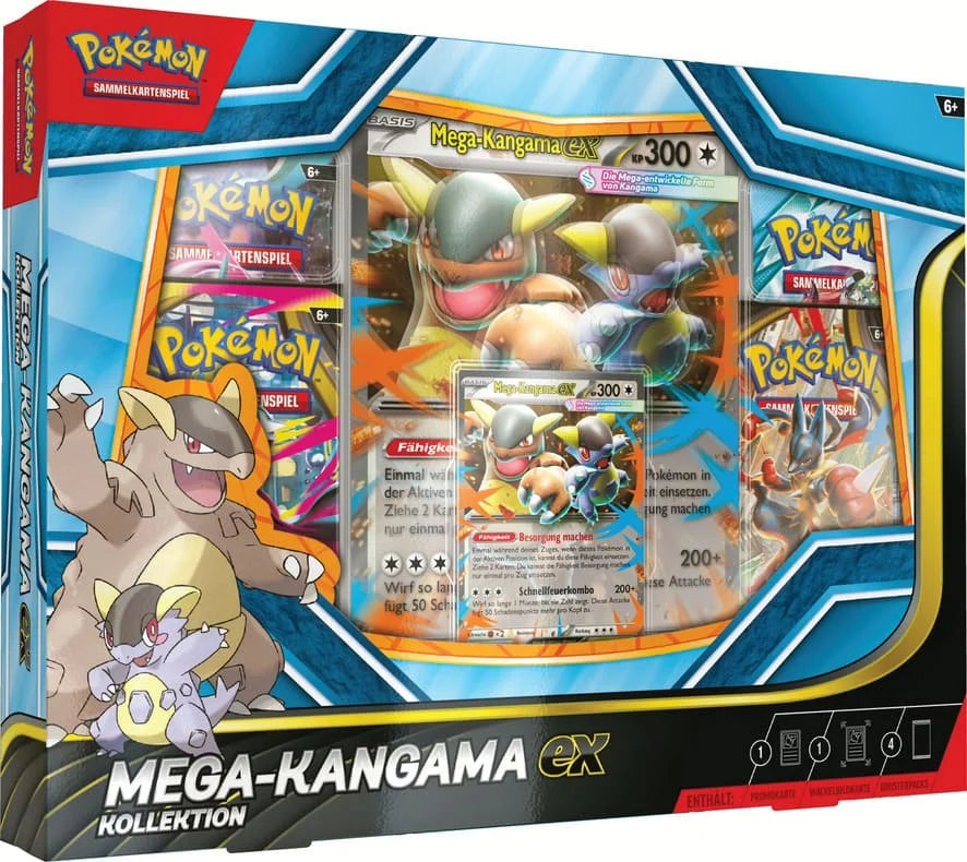 Pokémon - Mega-Kangama-ex Kollektion Englisch
