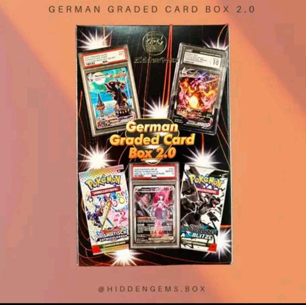 Hidden Gems - Pokemon German Graded Card Booster Box 2.0