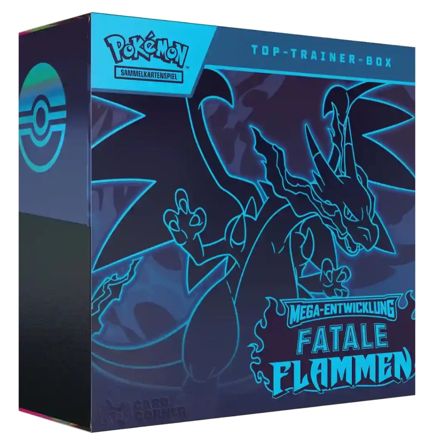 Pokémon - Fatale Flammen - Top Trainer Box - Englisch