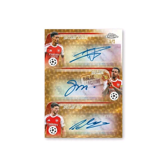 2025/26 Topps Chrome UEFA Club Competitions - UCC Hobby Box
