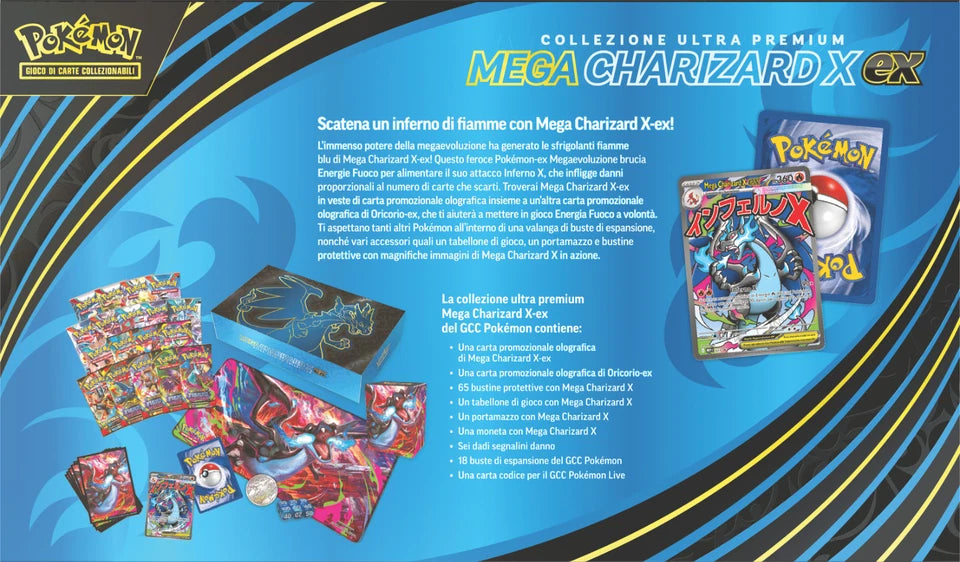 Pokémon Ultra-Premium-Kollektion Mega-Glurak X-ex Englisch