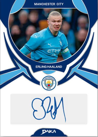 2024-25 Daka Soccer Manchester City Top Audience Blaster Box