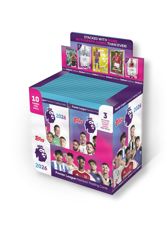 Topps Premier League 2026 - Booster & Display