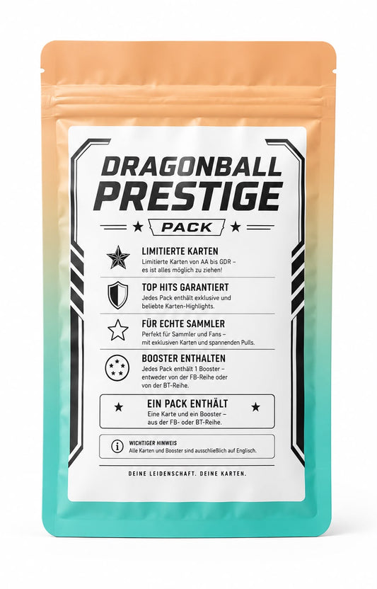 DRAGONBALL PRESTIGE
PACK