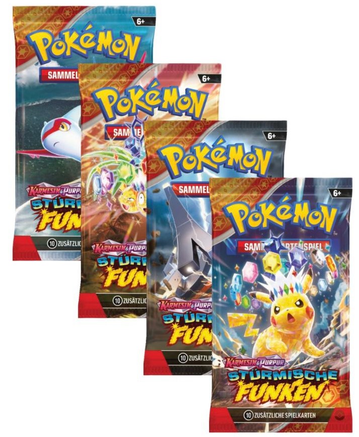 Pokémon - Stürmische Funken - Booster (deutsch)
