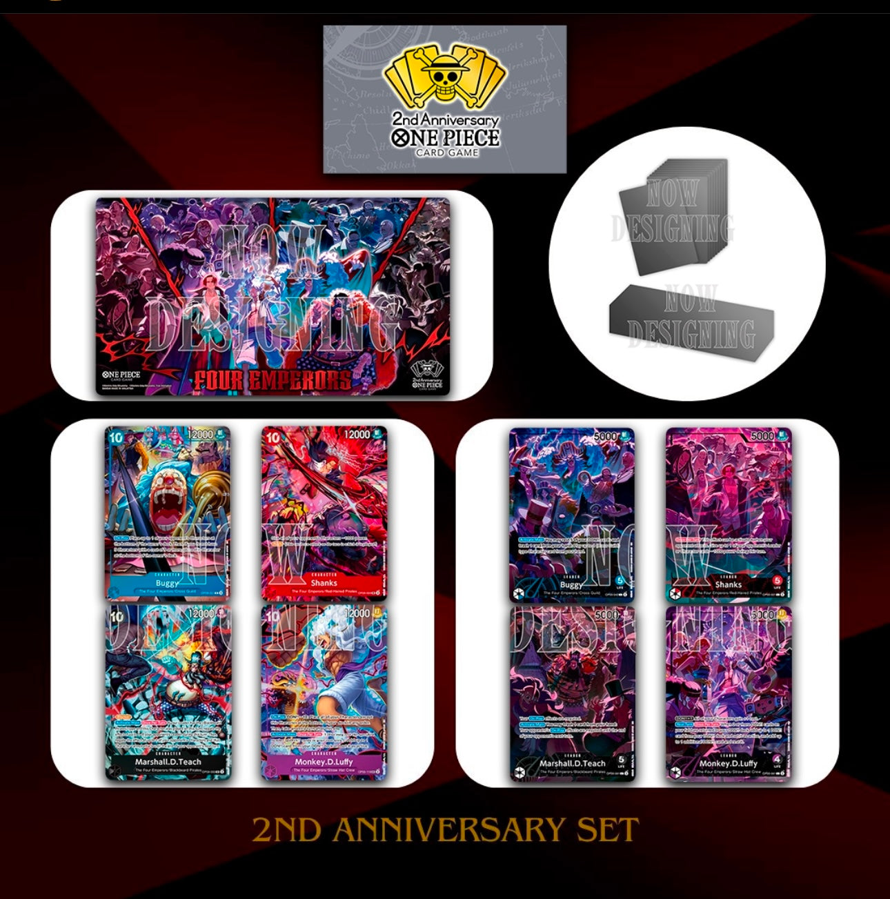 One Piece TCG 2nd Anniversary Set - English