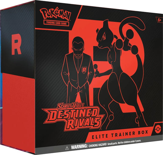 Pokémon KP10 Karmesin & Purpur - Ewige Rivalen Top Trainer Box Englisch Version.