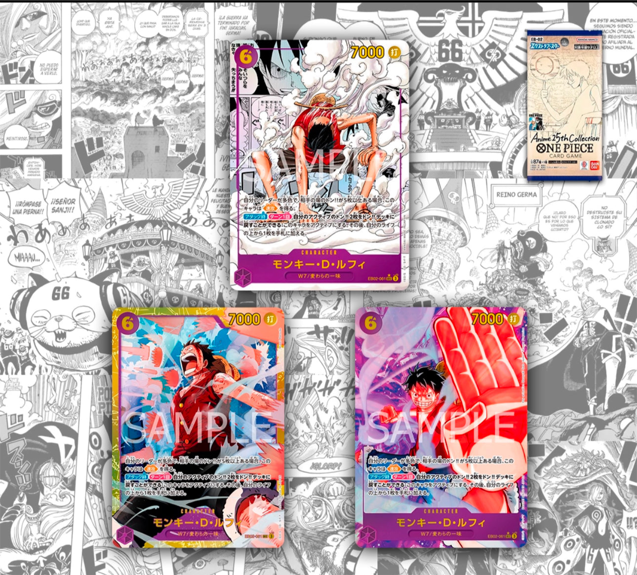 One Piece EB-02  Display & Booster  (JP)