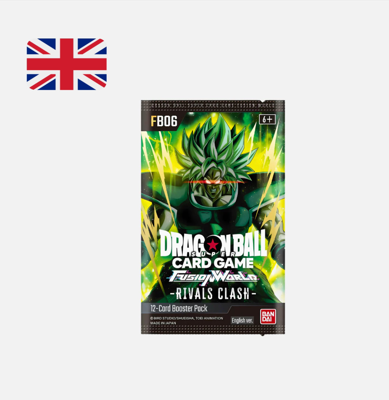 Super CG - Fusion World - Rivals Clash (FB06) - Booster Display Englisch