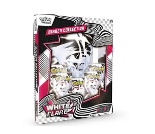 POKEMON – SCARLET & VIOLET SV10.5 WHITE FLARE ORDNER COLLECTION (ENGLISCH)