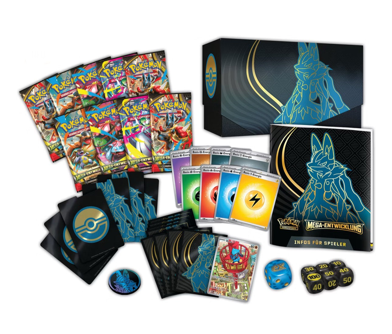 Pokémon ME01: Mega-Entwicklung Top-Trainer-Box (Englisch)