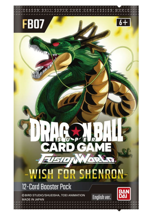 Dragon Ball Super Card Game: Fusion World – Booster Display: Wish For Shenron [FB07] Vorverkauf