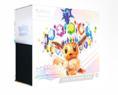Top-Trainer-Box Karmesin & Purpur - Prismatische Entwicklungen (Deutsch)