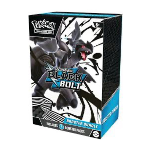 POKEMON SCARLET & VIOLET SV10.5 BLACK BOLT –BOOSTERBUNDLE (ENGLISCH)