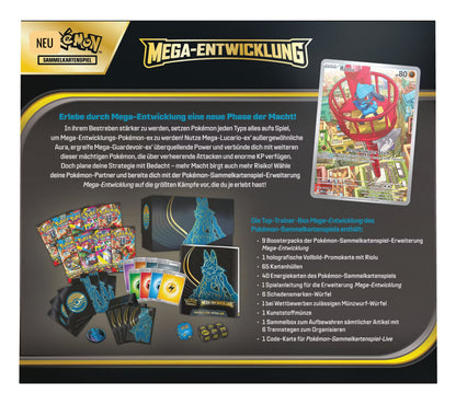 Pokémon ME01: Mega-Entwicklung Top-Trainer-Box (Englisch)