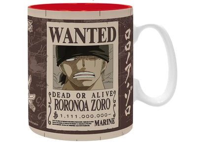 One Piece - Zoro Wanted - XL-Tasse
