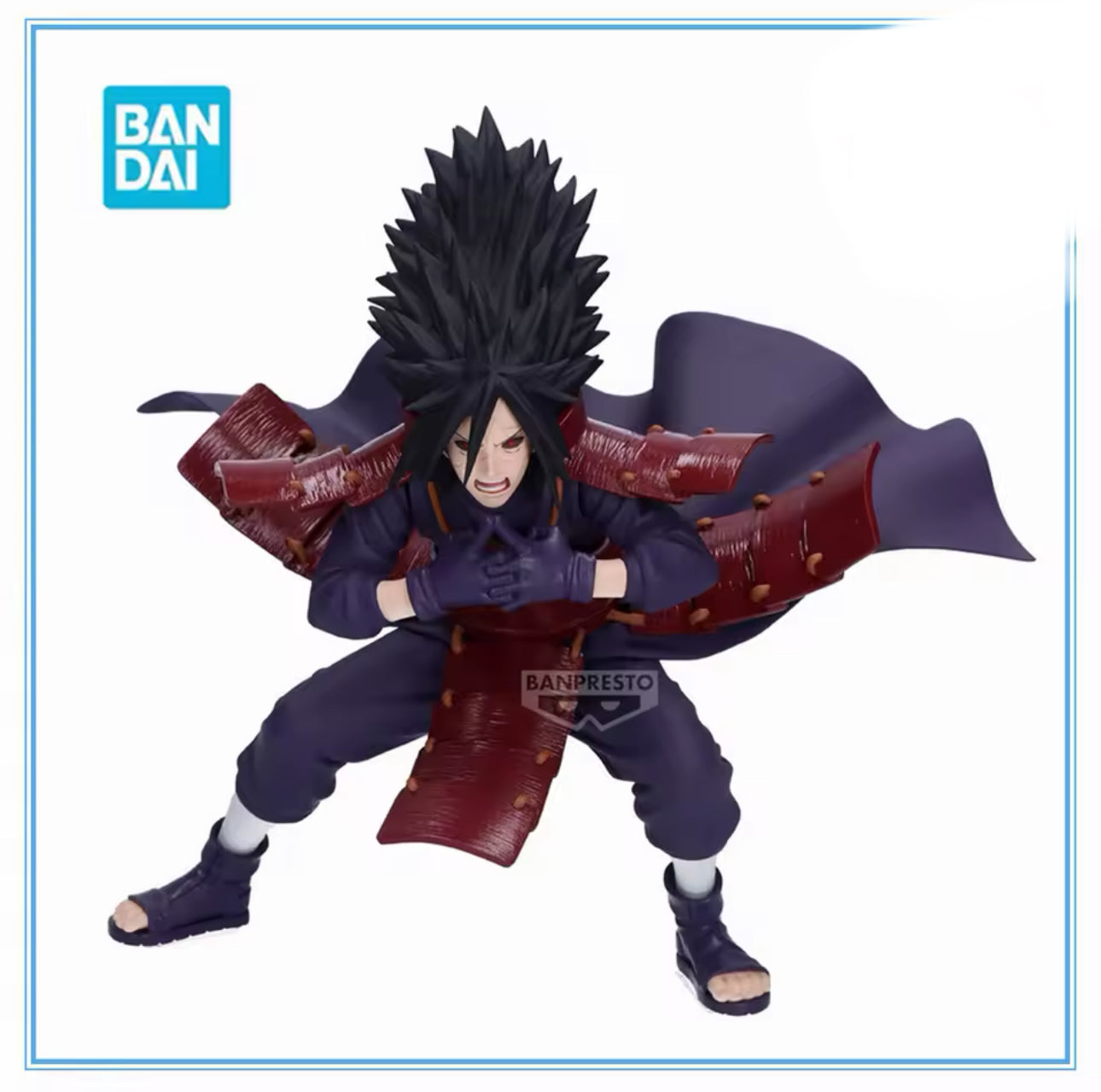 Bandai Original NARUTO SHIPPUDEN VIBRATION STARS-UCHIHA MADARA Figur