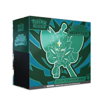 TCG: Karmesin & Purpur - Maskerade im Zwielicht Top-Trainer Box, Sammelkarten