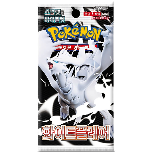 Pokemon White Flare Booster - Display Koreanisch