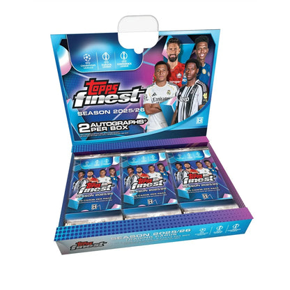 Topps Finest UEFA Club Competitions 2025/26 Hobby Box & Booster