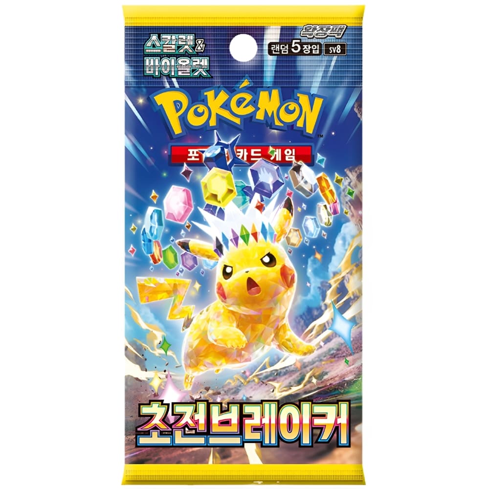 Pokemon
Super Electric Breaker
Booster Display
Koreanisch