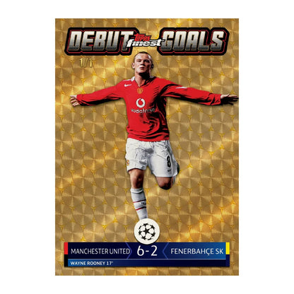 Topps Finest UEFA Club Competitions 2025/26 Hobby Box & Booster