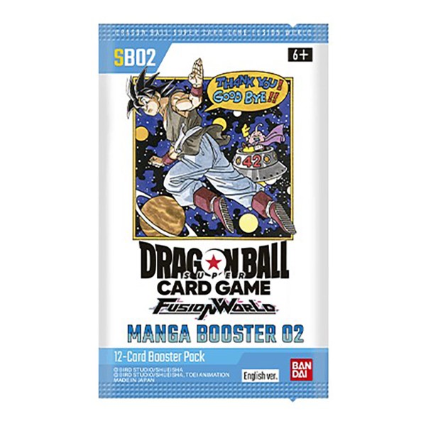 Dragon Ball Super Card Game - Fusion World - Manga Booster Pack 02 - SB02 - Display [ENG] (Vorbestellung - Veröffentlichung: 14.11.25)