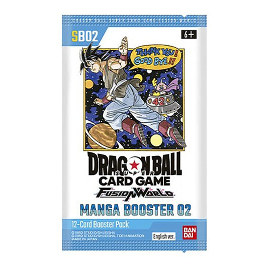 Dragon Ball Super Card Game - Fusion World - Manga Booster Pack 02 - SB02 - Display [ENG] (Vorbestellung - Veröffentlichung: 14.11.25)