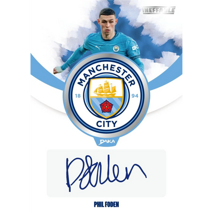 2024-25 Daka Soccer Manchester City Top Audience Blaster Box