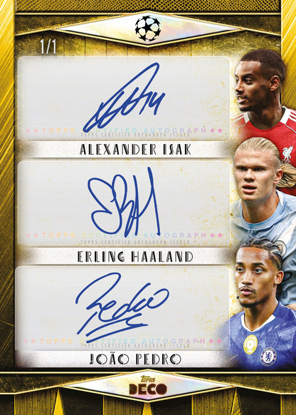 Topps UEFA Club Competitions Deco 2025/26 Hobby Box