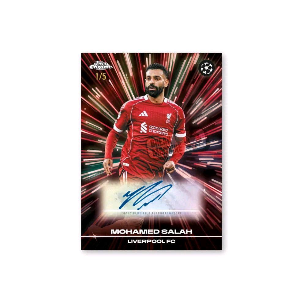 2025/26 Topps Chrome UEFA Club Competitions - UCC Hobby Box