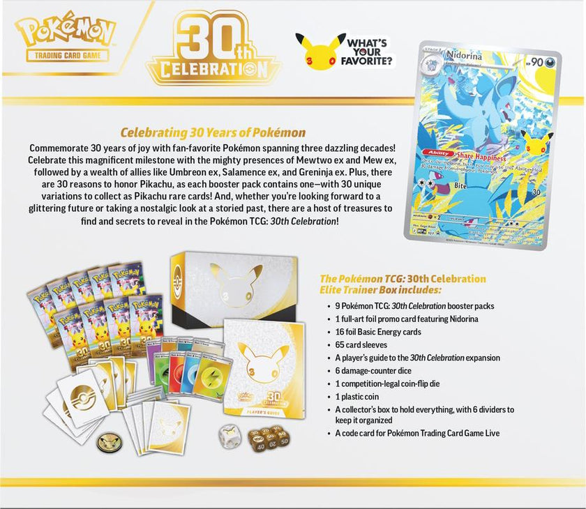 Pokémon-Elitetrainer zum 30. Jubiläum