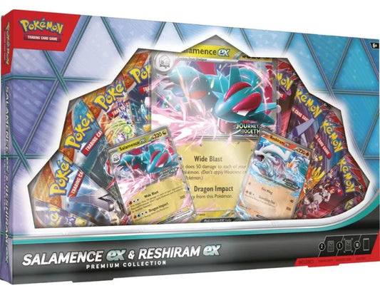 Pokemon Salamence EX &amp; Reshiram EX Premium Collection Englisch