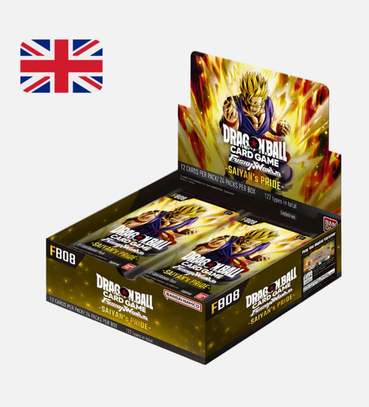 Dragon Ball Super Card Game - Fusion World - Saiyan's Pride Booster & Display [FB-08] - English