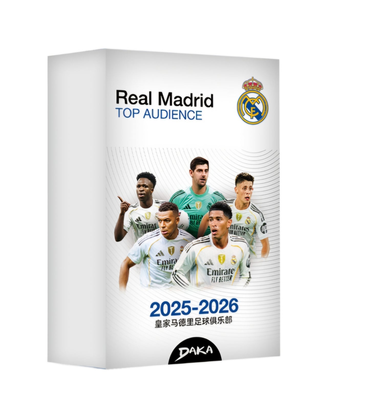 DAKA Real Madrid Top Audience Box 2025-26 Series 2. Jetzt vorbestellen