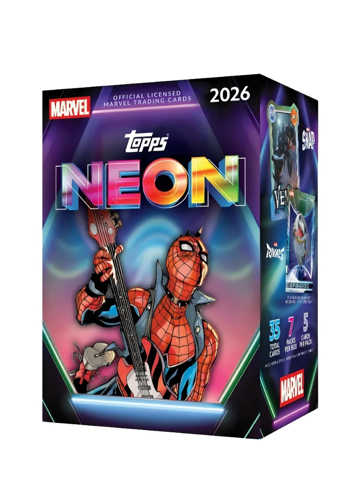 Topps 2026 Marvel Neon - Value Box