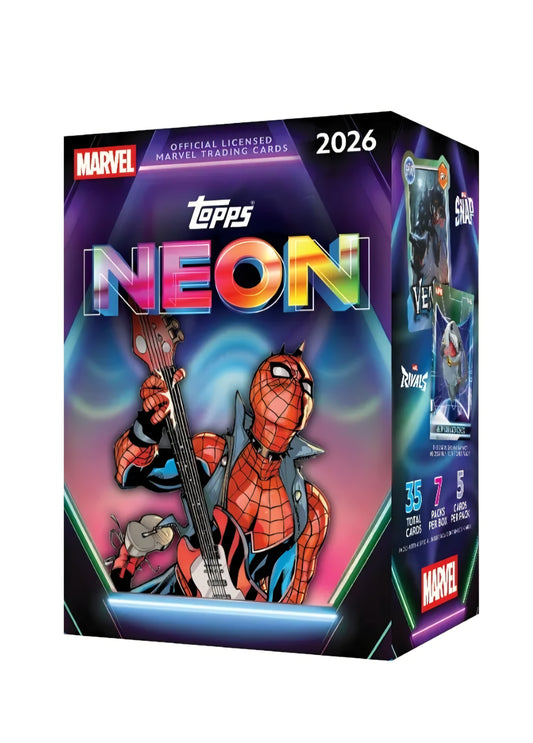 Topps 2026 Marvel Neon - Value Box