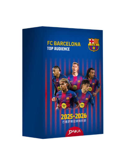 DAKA FC Barcelona Top Audience Box 2025-26 Series 2  jetzt vorbestellen